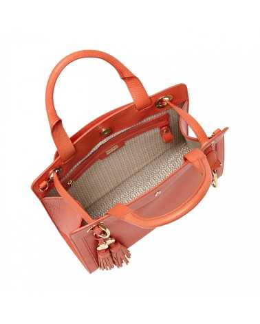 AIGNER Cavallina XS Hand bag with shoulder strap Orange tasche