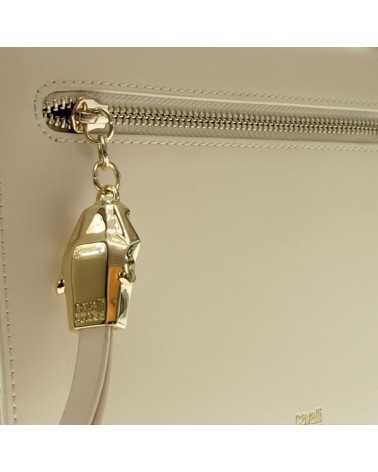 Roberto Cavalli Class shoulder bag beige handbag leather Diane 001 Tasche