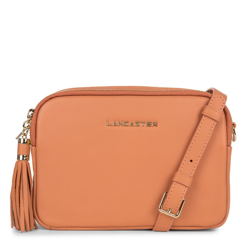 Lancaster Paris crossbody bag genuine leather orange Tasche 57280