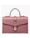 AIGNER Fiorentina S borsa a mano in vera pelle mauve 133671