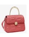 AIGNER Genoveva S handbag quilted leather rose 135336