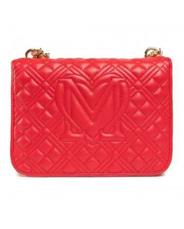 Love Moschino borsa a spalla rossa trapuntata 4200