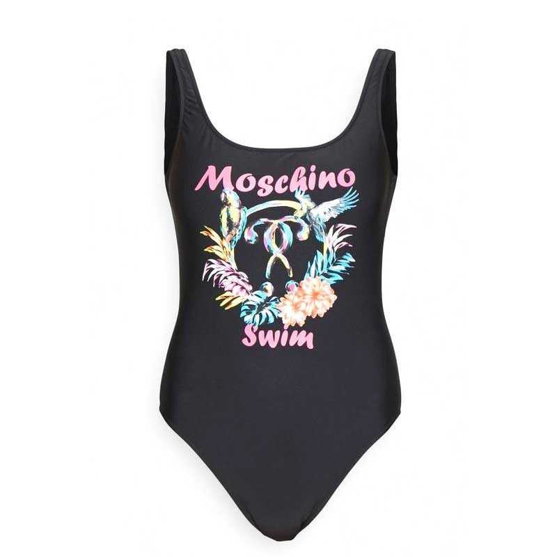 Moschino Swim costume da bagno intero nero A8125