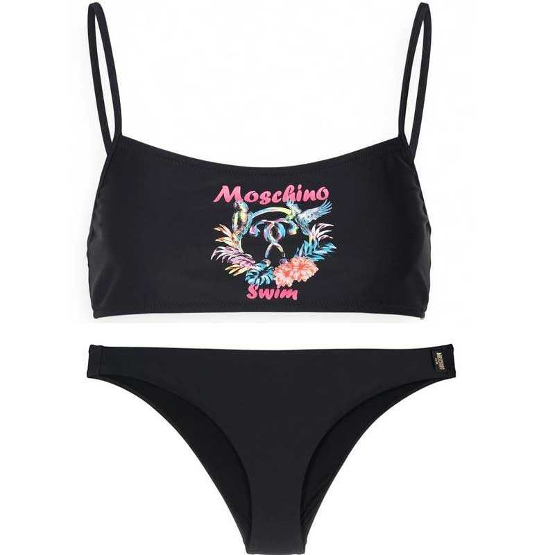 Moschino Swim costume da bagno nero 5733-7135