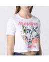Moschino Swim Maglia T-Shirt bianca 1914