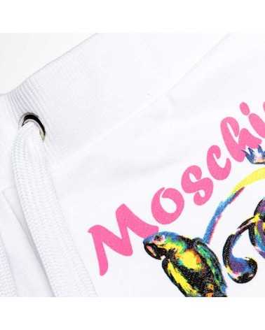 Moschino Swim pantaloncini shorts bermuda bianco 6708