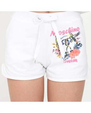 Moschino Swim pantaloncini shorts bermuda bianco 6708