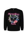 Moschino Swim felpa maglia donna nera 1706