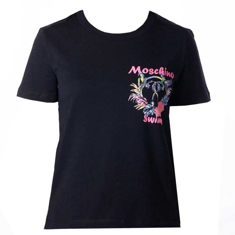 Moschino Swim Maglia T-Shirt nera 1912
