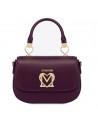 Love Moschino handbag with shoulder strap purple 4084
