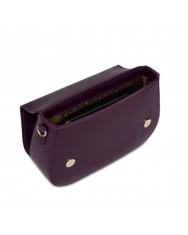 Love Moschino handbag with shoulder strap purple 4084