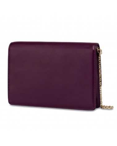 Love Moschino borsa clutch a tracolla viola 4095