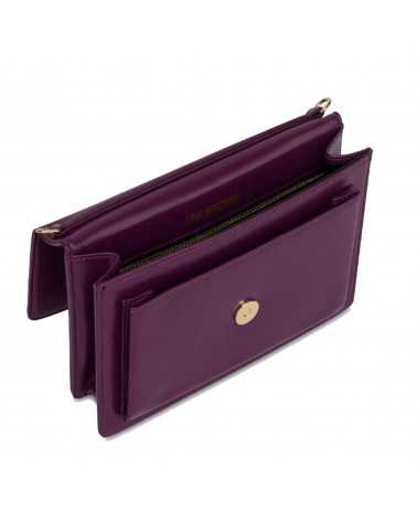 Love Moschino crossbody bag purse purple 4095